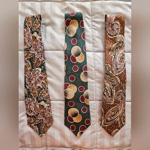 Lot of 3 Kuppenheimer Silk Ties